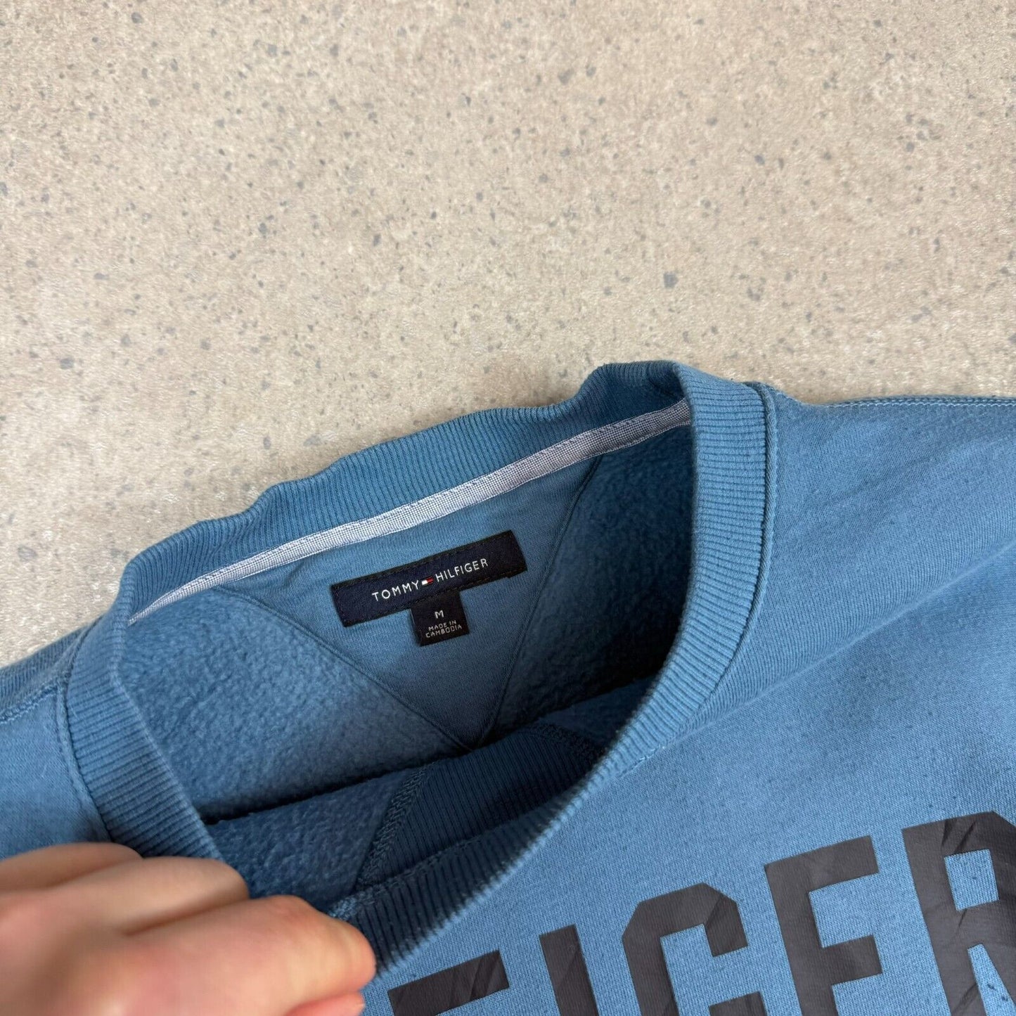 Tommy Hilfiger Sweatshirt Jumper Medium Blue
