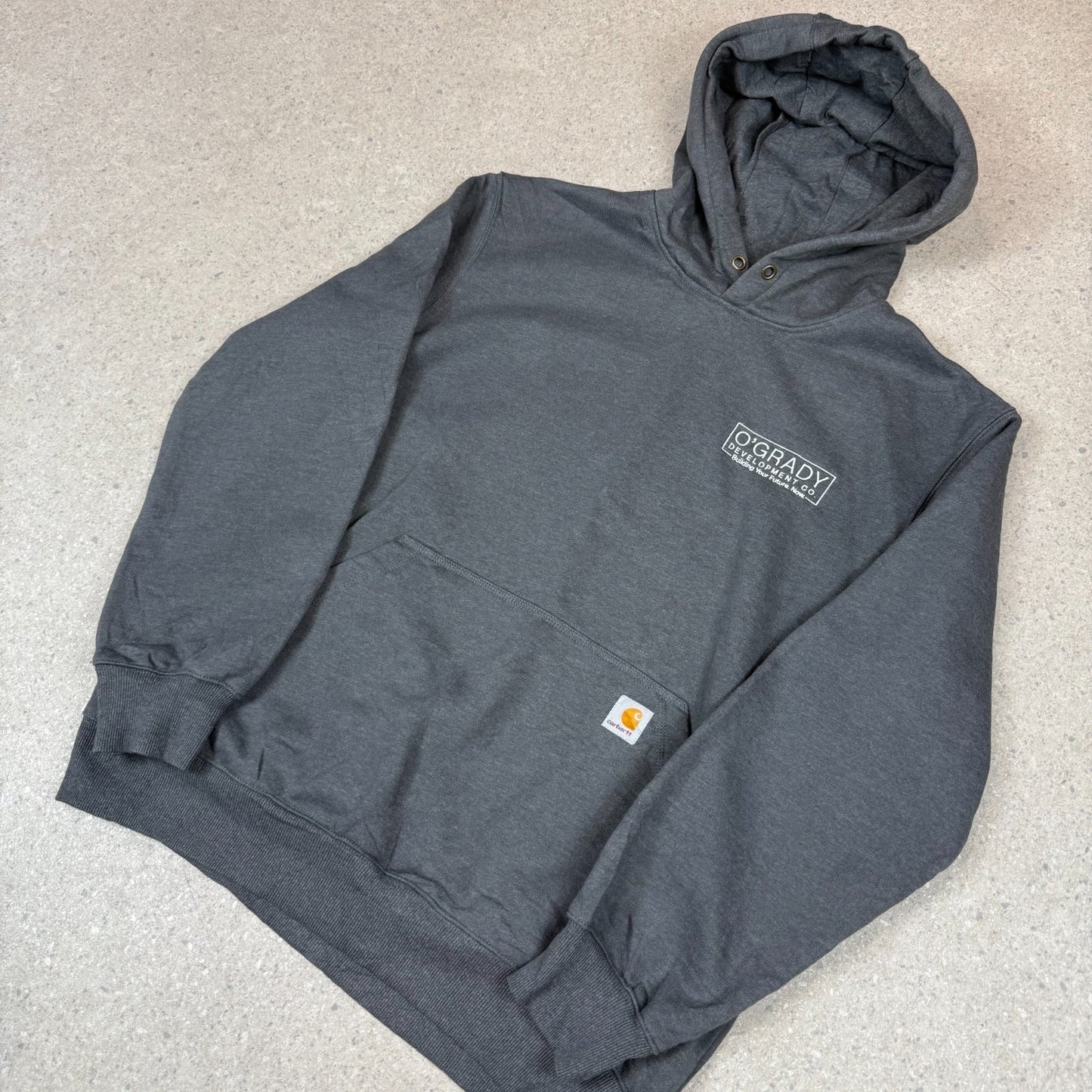 Carhartt Rain Defender Medium Loose Fit Charcoal Grey Hooded