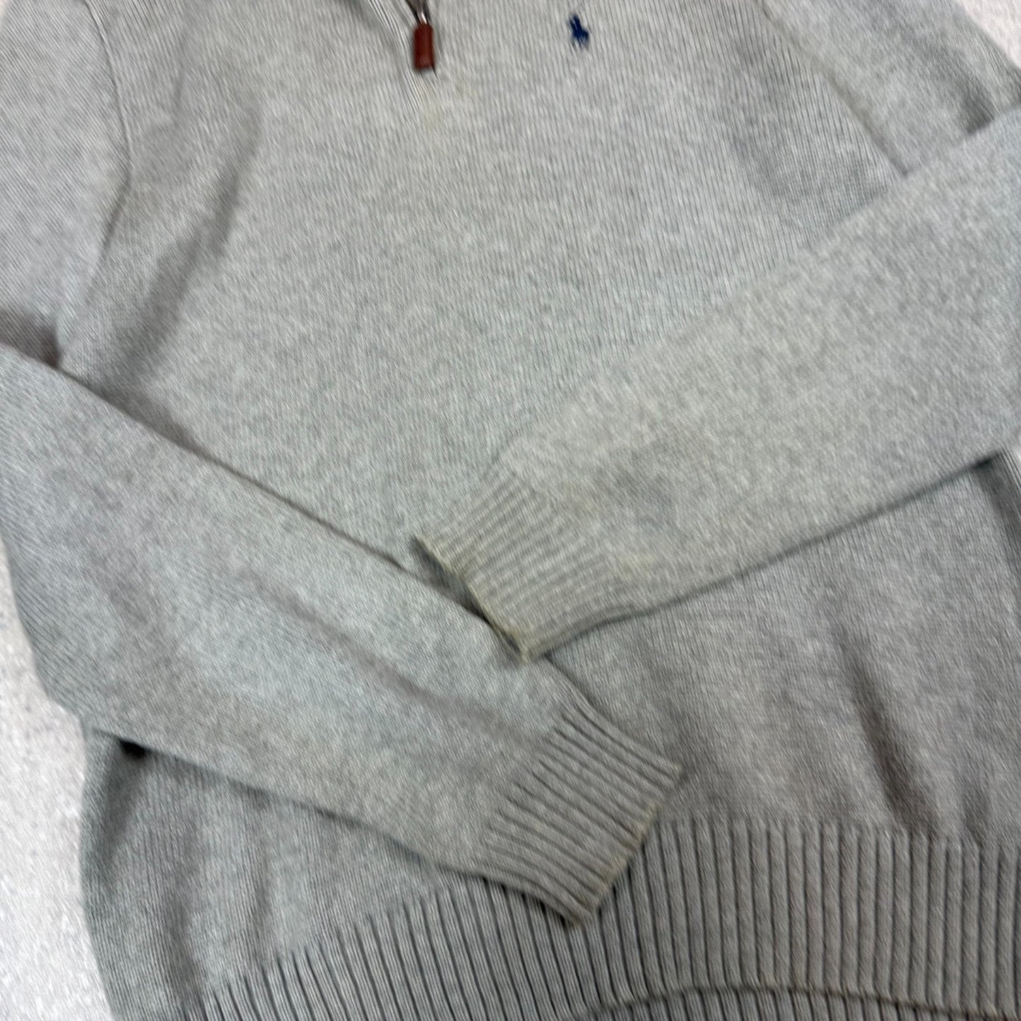 North Face Fleece 1/4 Zip Small Womens Khaki Colourway