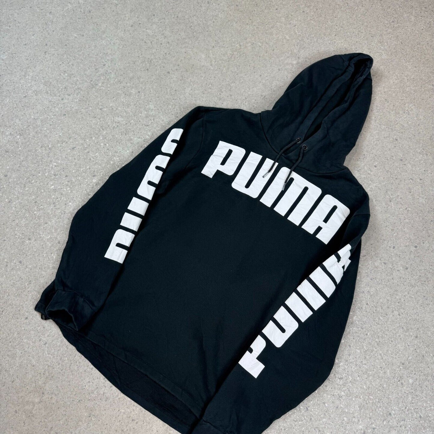 Puma Hoodie Small Black Hooded