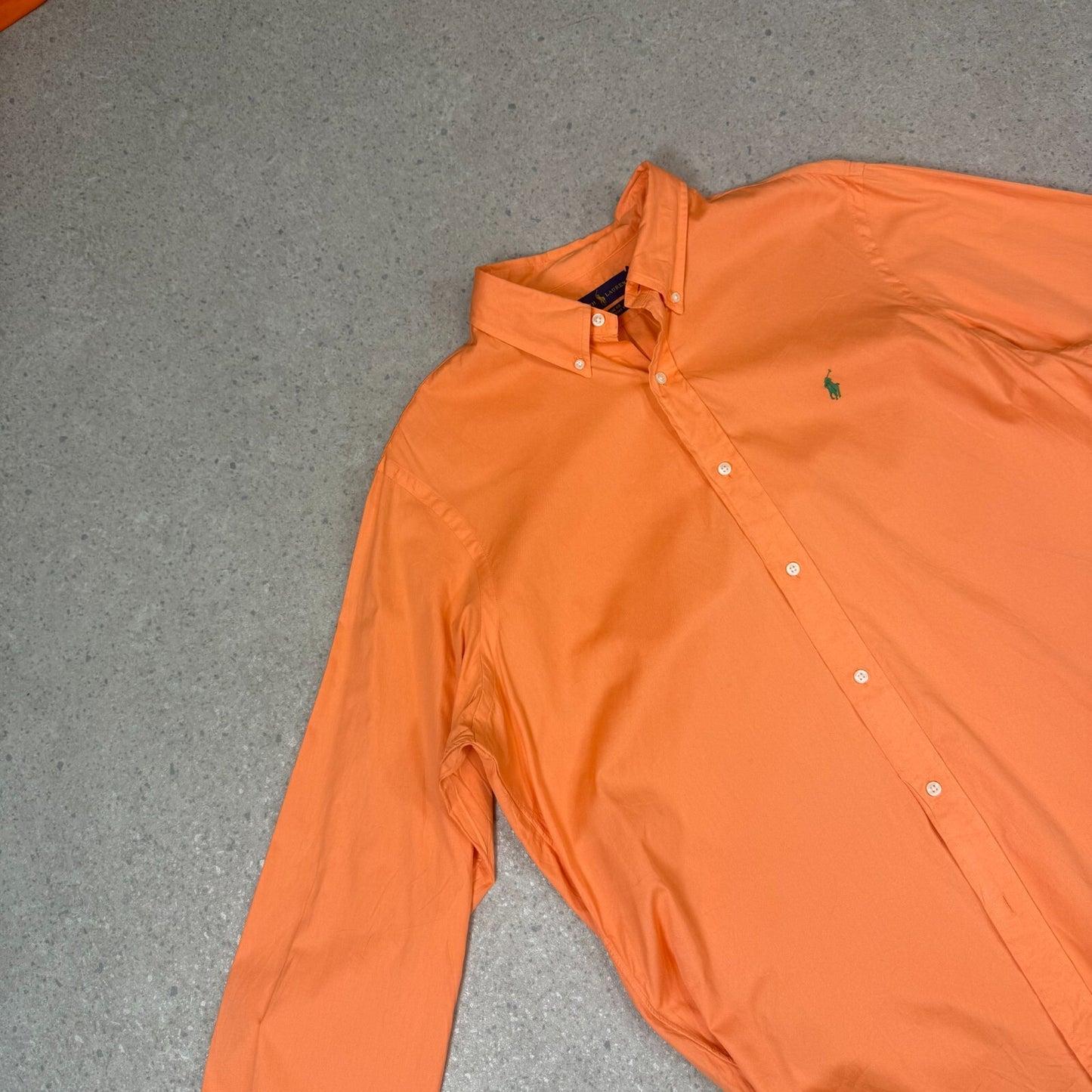 Ralph Lauren Shirt XL Orange Long Sleeve