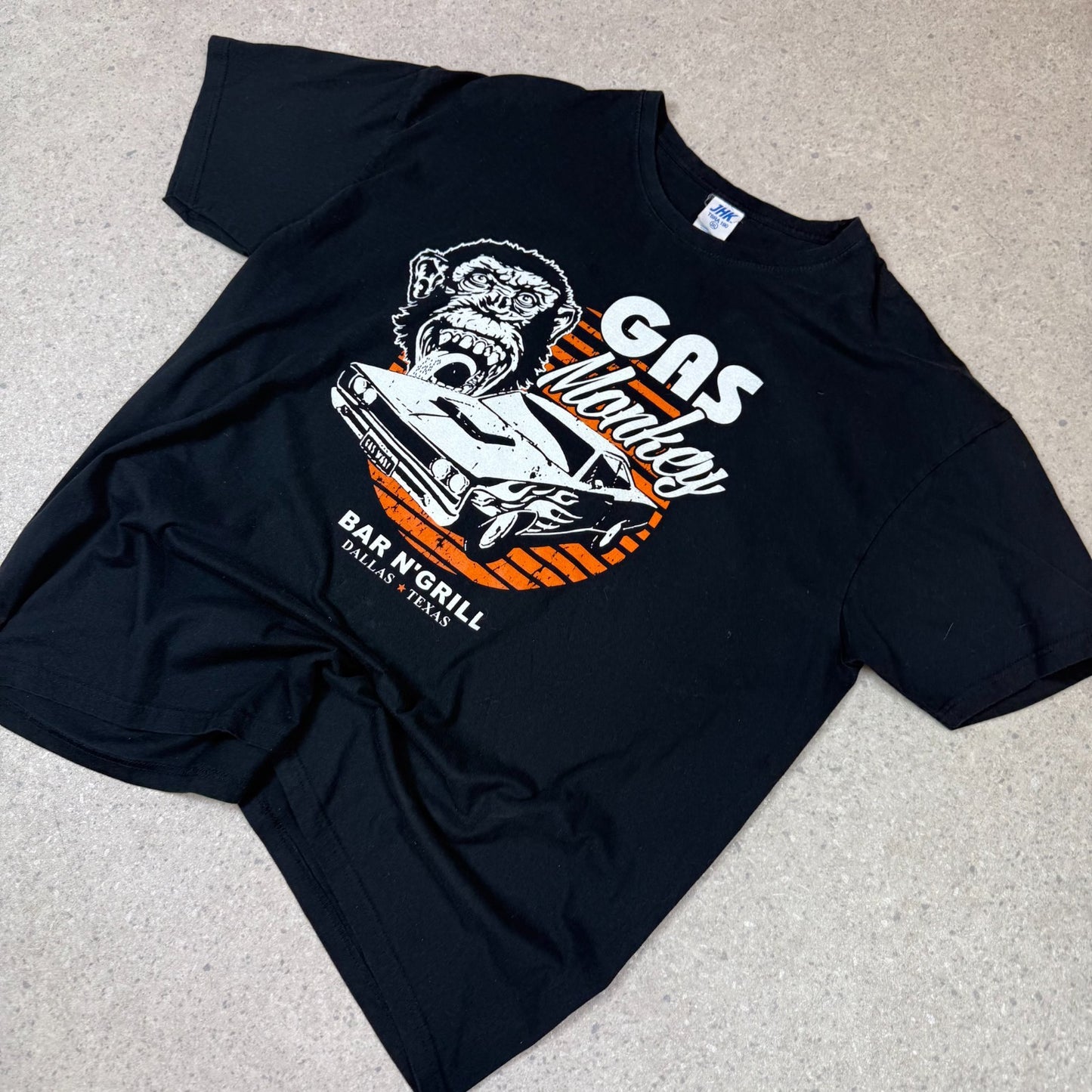 Gas Monkey Gril Texas T Shirt 2XL Relaxed Fit Y2K USA