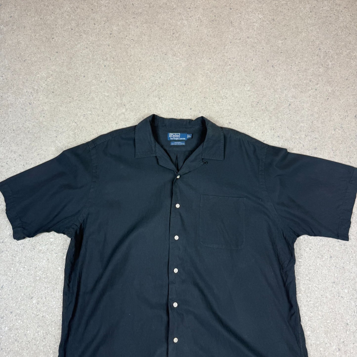 Ralph Lauren Short Sleeve Shirt XL Black Colourway Relaxed Fit