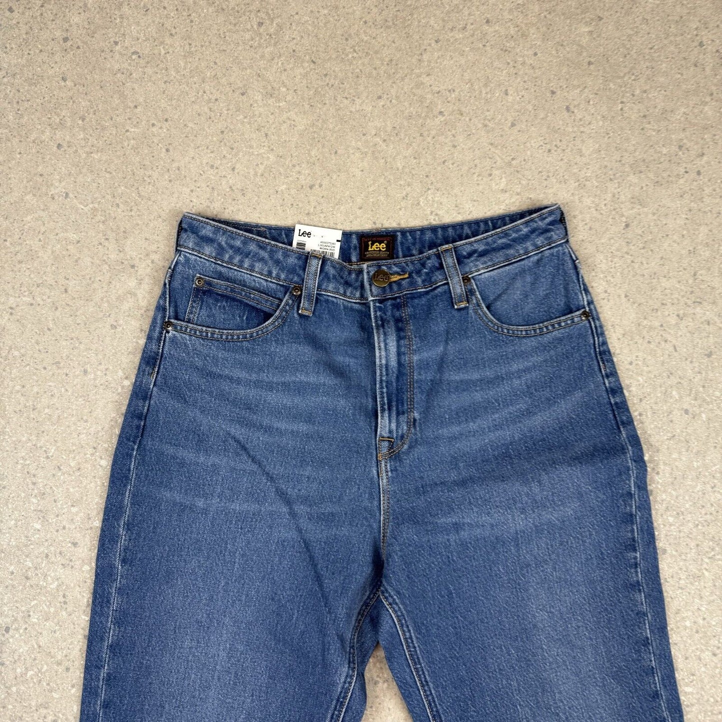 Lee Jeans 30/31 Carol Straight Leg Denim Blue