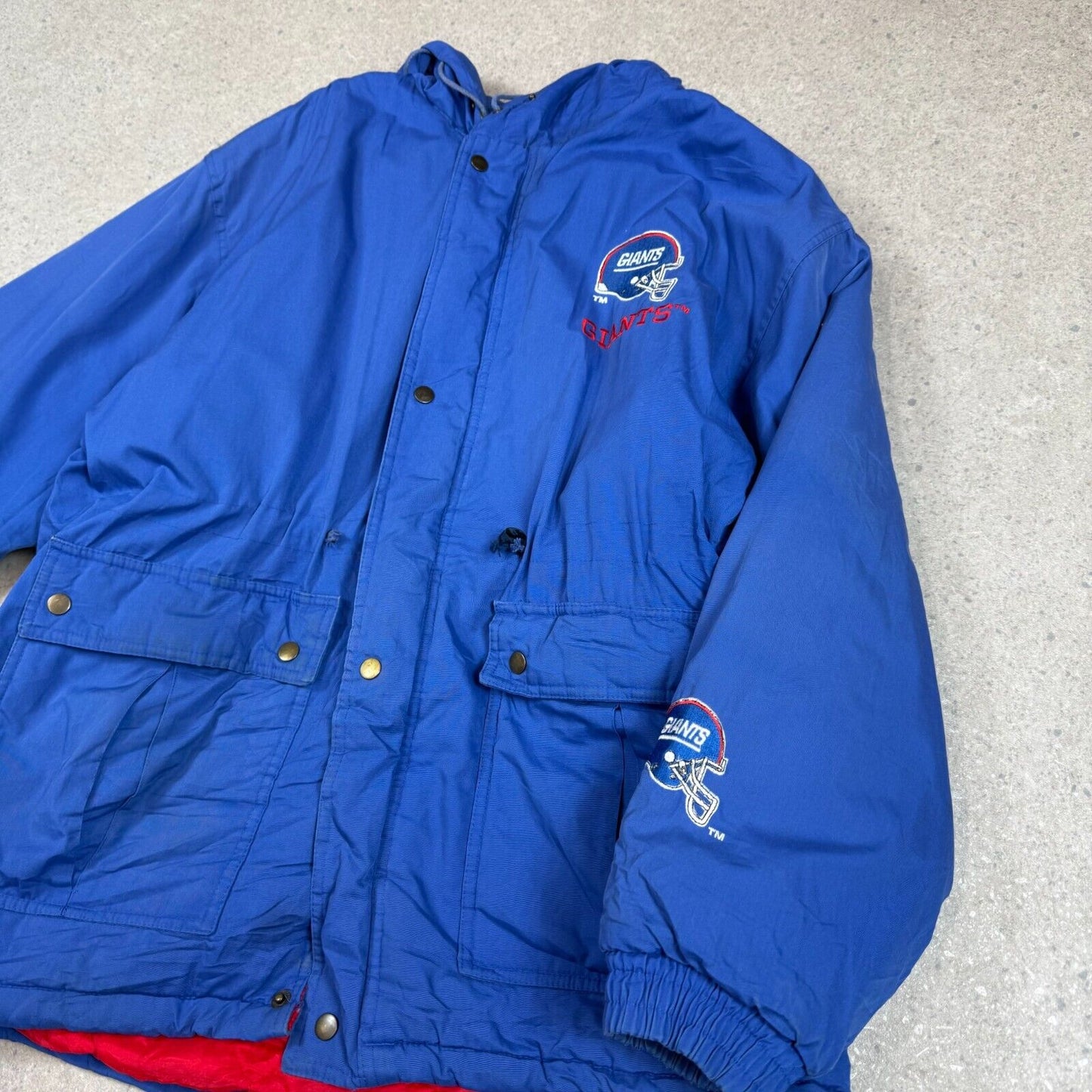 New York Giants NFL Vintage Jacket Large 90s USA Game Day