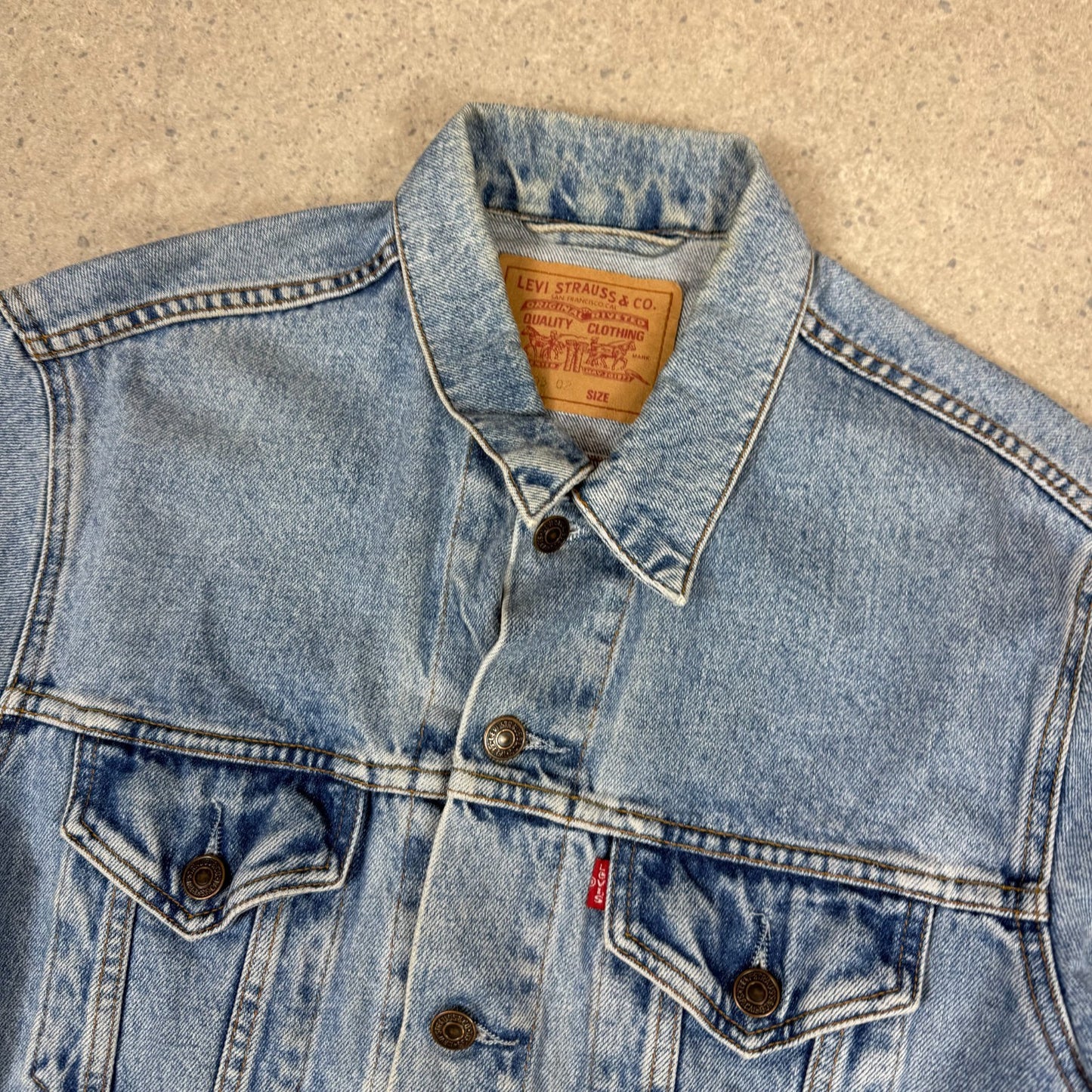 Levi’s Denim Jacket Medium Washed Light Blue