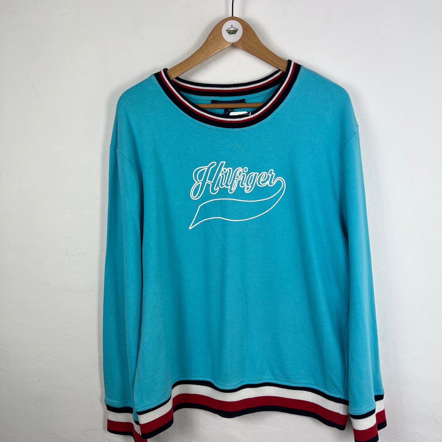 Tommy Hilfiger blue sweatshirt large