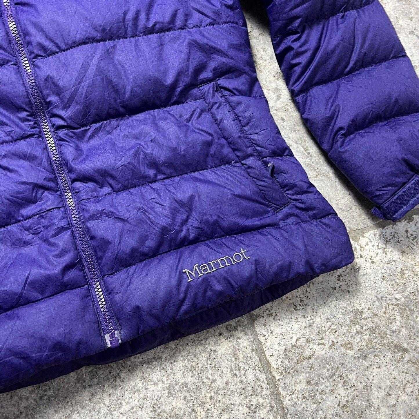 Marmot Puffer Jacket Purple 650+ Womens Medium