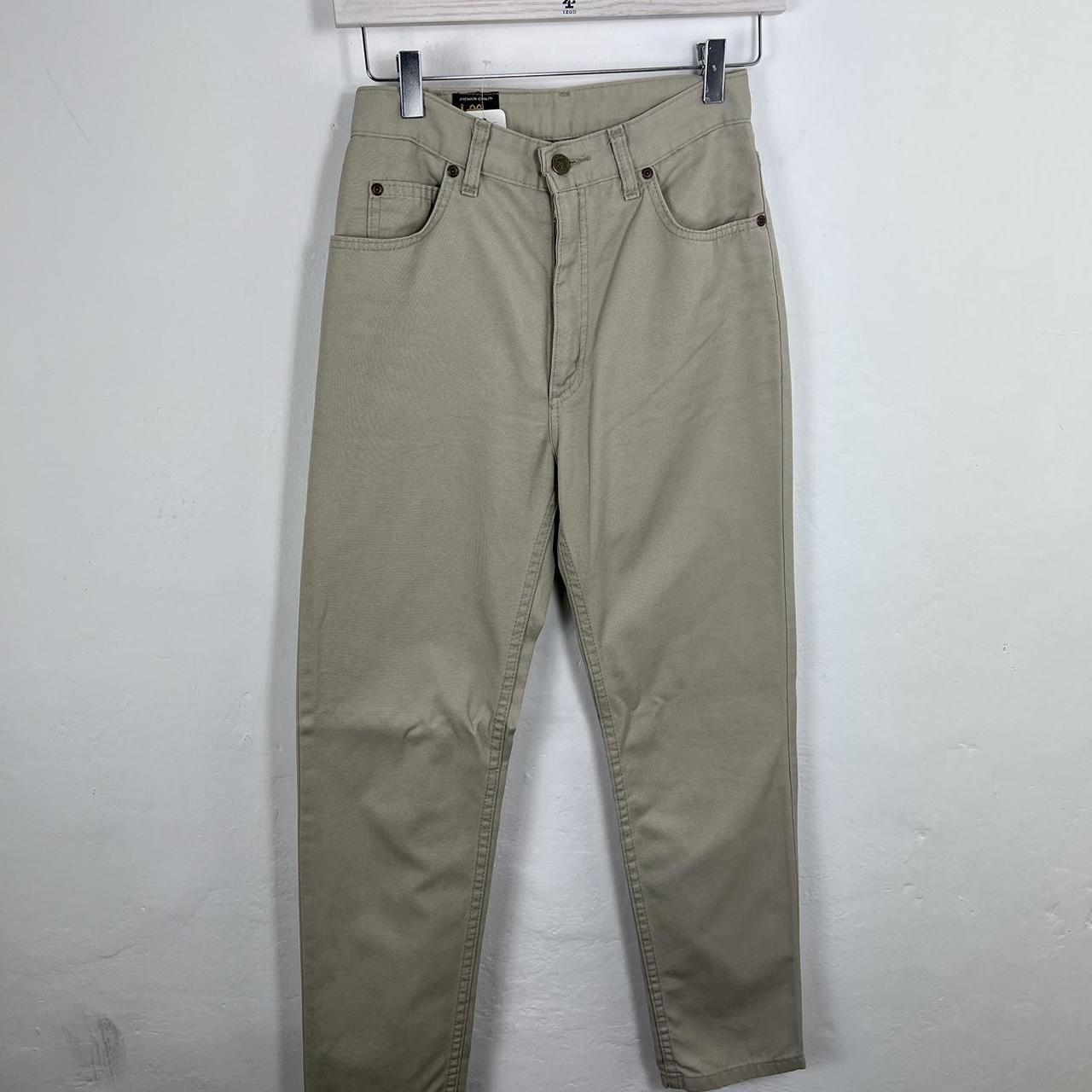 Lee cream trousers 28x30