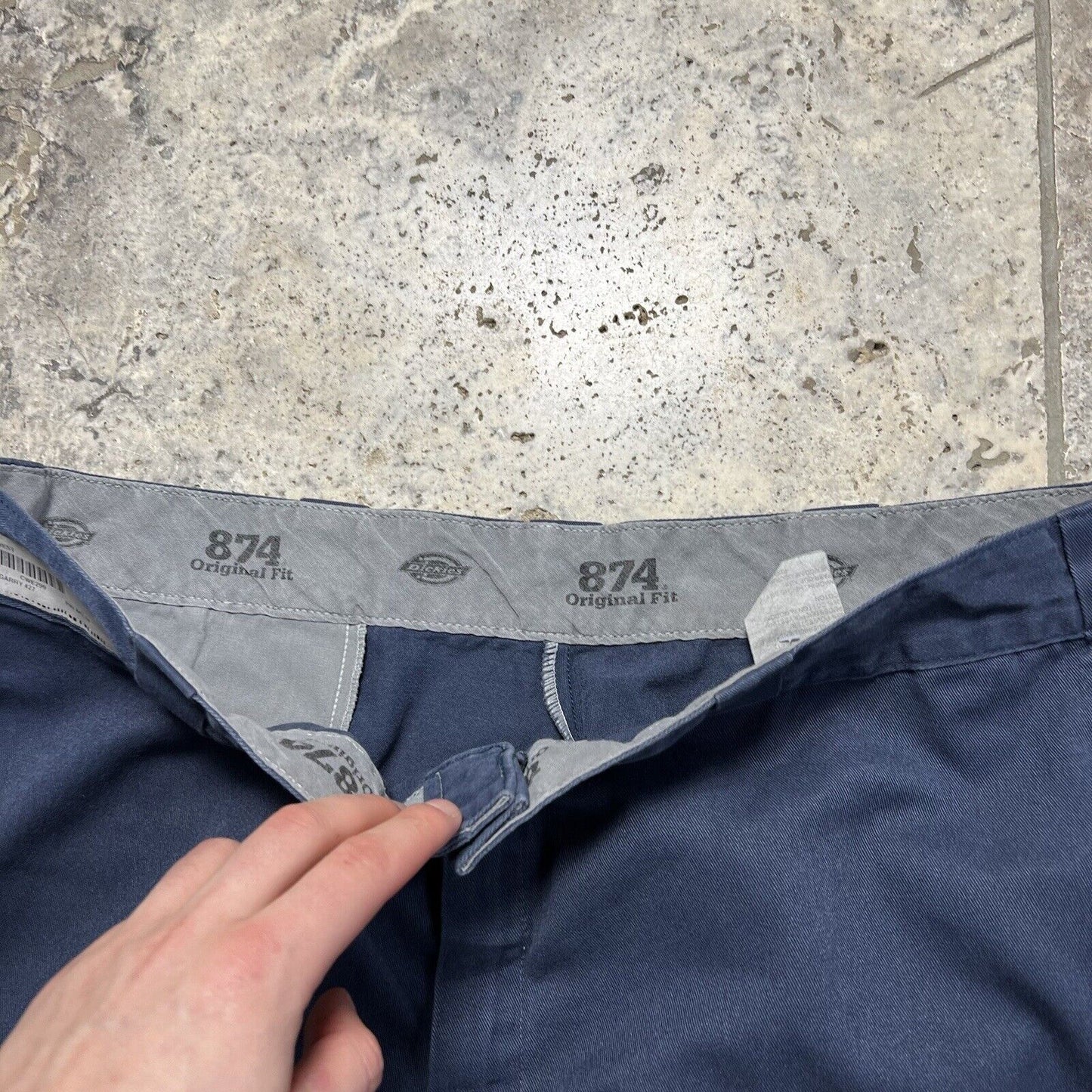 Dickies Skate Pants, 874, Navy, 40”