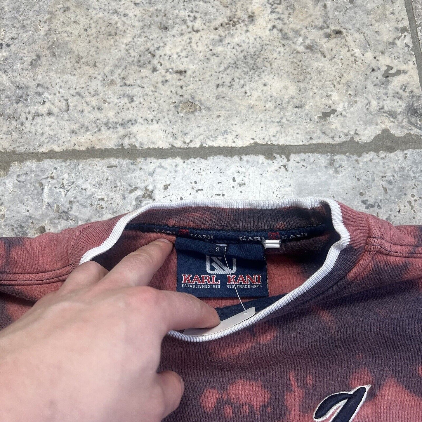 Karl Kano Sweatshirt Tie Dye Mens, Medium