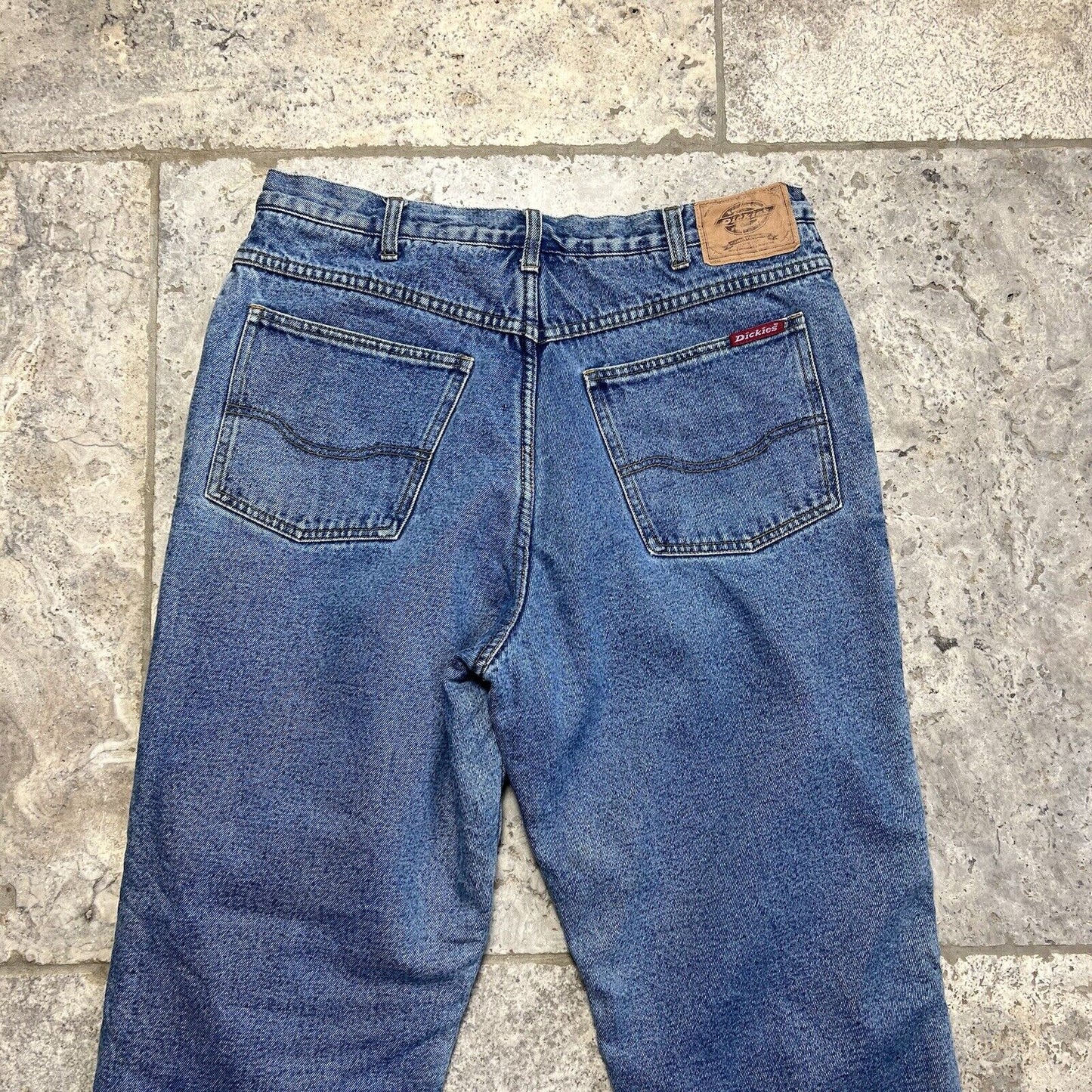 Dickies Jeans Blue Denim, Lined, Mens, 34”