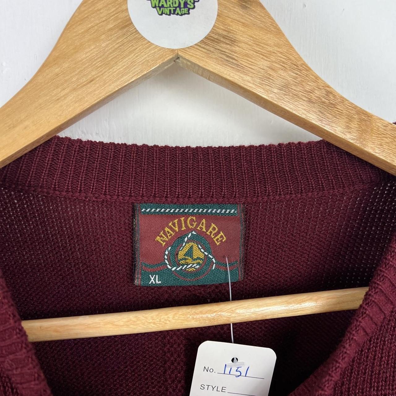 Vintage knitted sweatshirt XL
