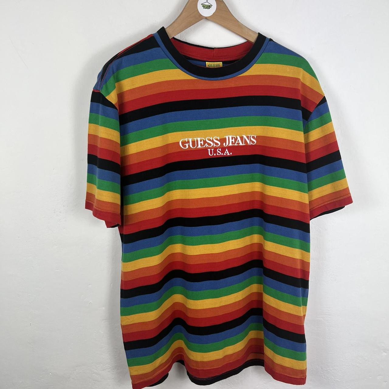 Guess USA farmers market t shirt medium
