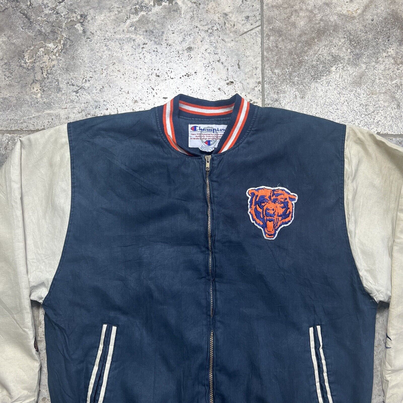 Champion 1919 cheap hooded letterman jacket