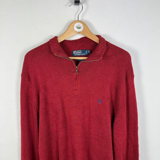 Ralph Lauren 1/4 zip knit XL