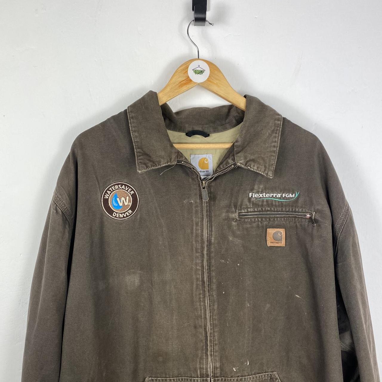 Carhartt brown jacket XXL