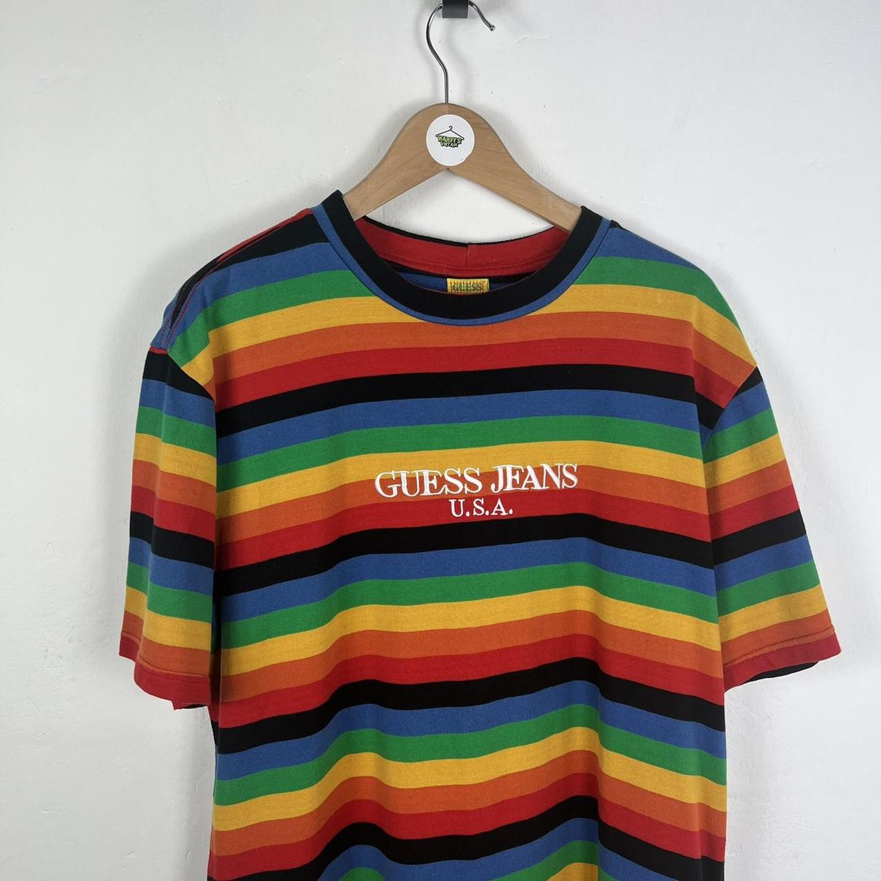 Guess USA farmers market t shirt medium