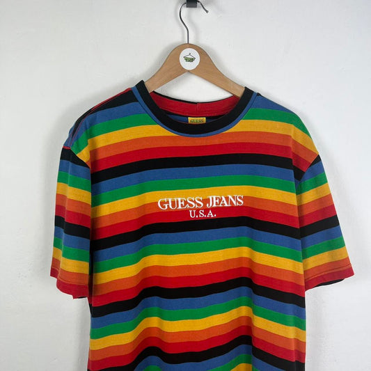 Guess USA farmers market t shirt medium