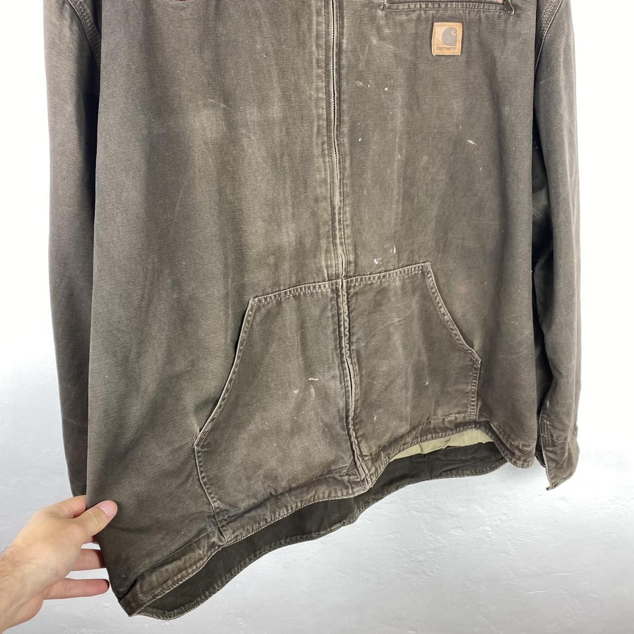 Carhartt brown jacket XXL