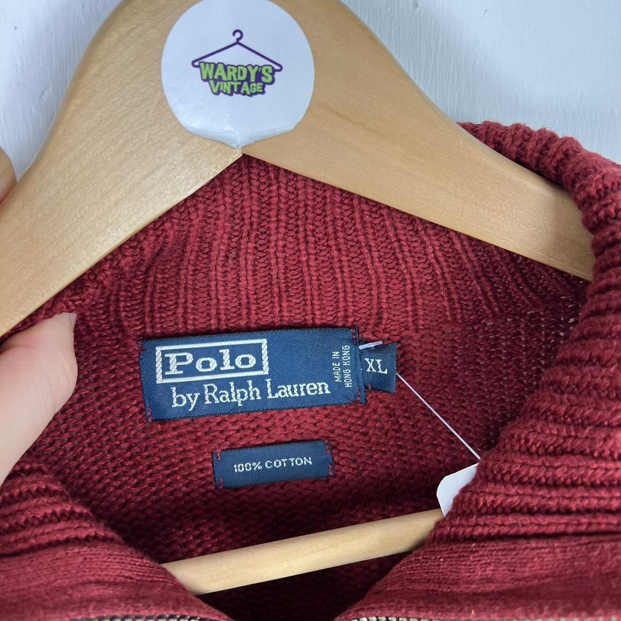 Ralph Lauren 1/4 zip knit XL