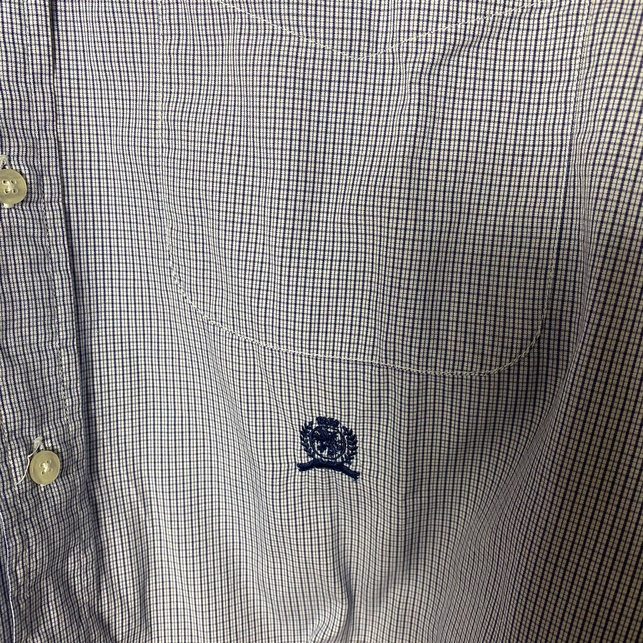 tommy hilfiger check shirt Large