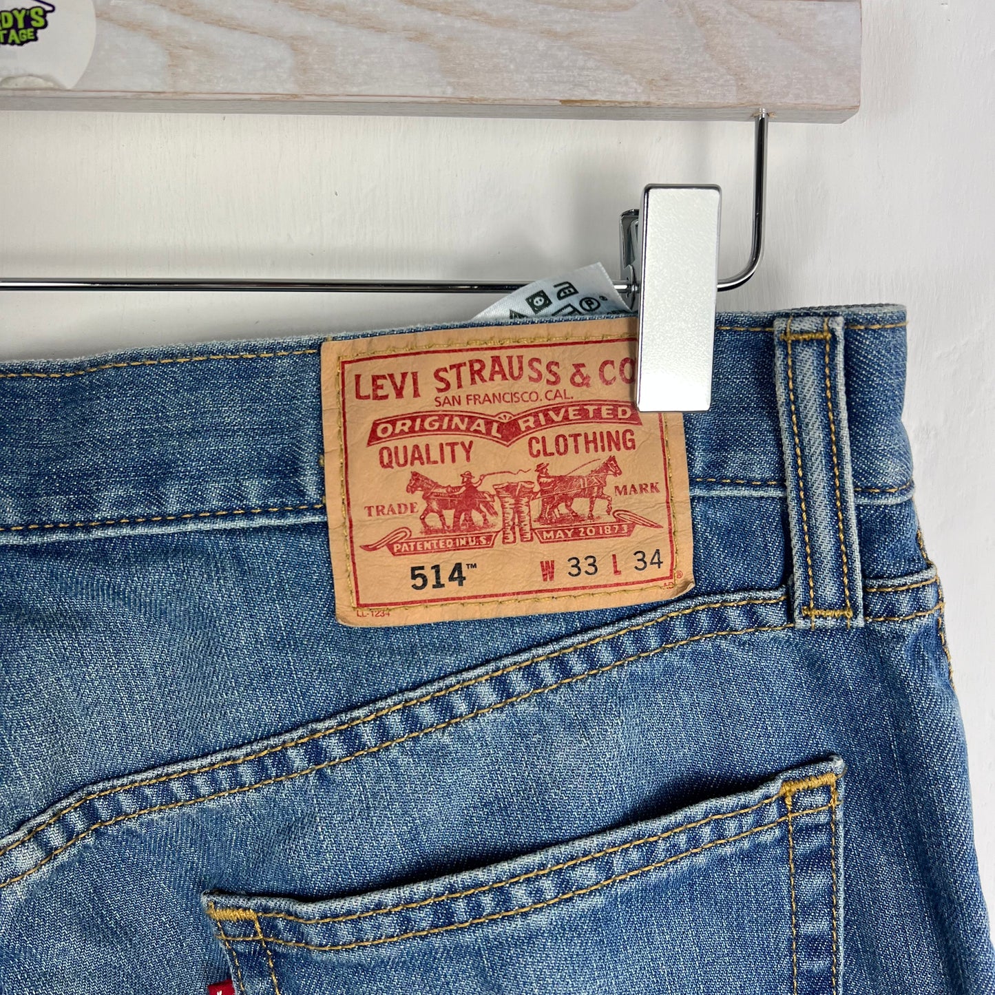 Levi’s 514 jeans 33x34