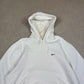 Nike Hoodie Large White Colourway Silver Tag Embroidered Swoosh Heavyweight