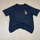 Carhattt Navy Pocket Logo T Shirt 4XL Relaxed Fit Vintage