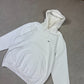 Nike Hoodie Large White Colourway Silver Tag Embroidered Swoosh Heavyweight