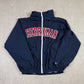 Herriman Windbreaker XXL Blue Vintage Made in USA College Jacket Embroidered 90s