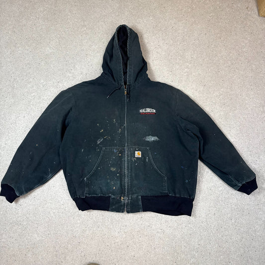 Carhartt Active Jacket 2XL Black Colourway J131blk Hooded