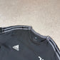 Adidas Juventus Football T Shirt Large Grey Colourway Embroidered Relaxed Fit
