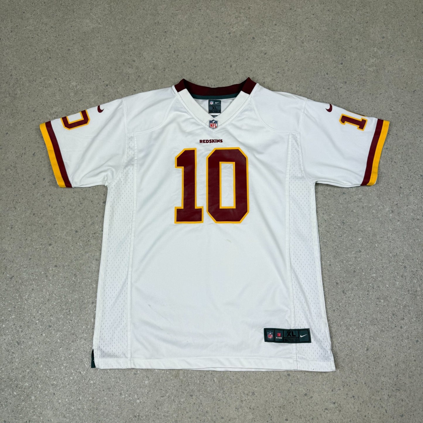 Washington Redskins Jersey L / XL White Red Nike NFL