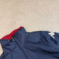 Kappa Puffer Jacket Small Navy Colourway Embroidered Logo Fleece Lined