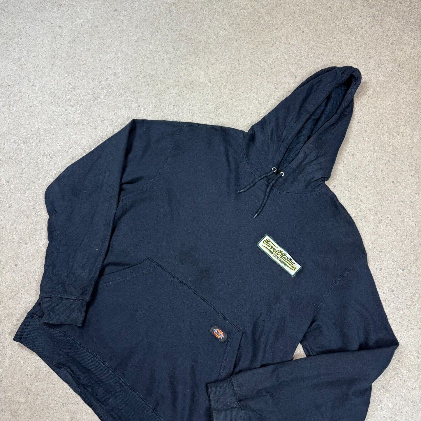 Dickies Hoodie Large Navy