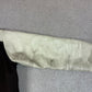 Puma Vintage Varsity Jacket Medium Brown and Cream Wool Leather
