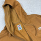 Dickies Tan Hoodie XL Full Zip Hooded