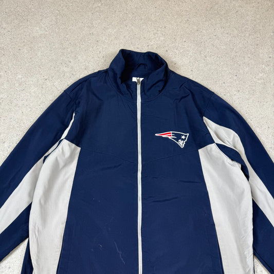 NFL New England Patriots Jacket XL Water Resistant Embroidered Logo