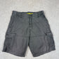 Lee Cargo Shorts 32” Grey Colourway Pockets