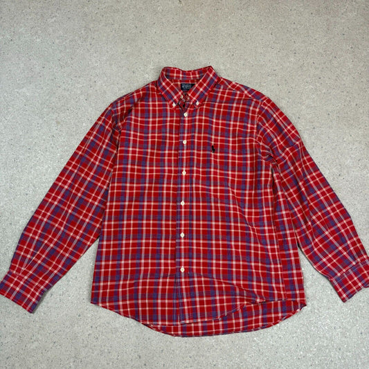 Ralph Lauren Check Plaid Shirt Large