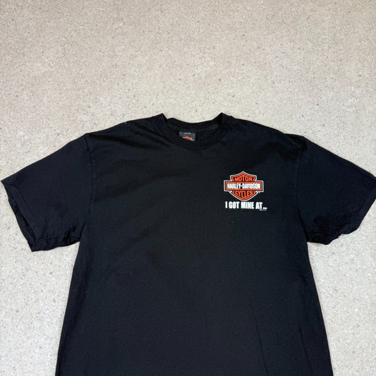 Harley Davidson T Shirt Large Black Colourway Marysville USA