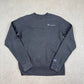 Champion Sweatshirt Small Embroidered Logo Cotton