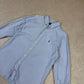 Ralph Lauren Shirt 16” Blue Check Embroidered Logo Button Down Long Sleeve