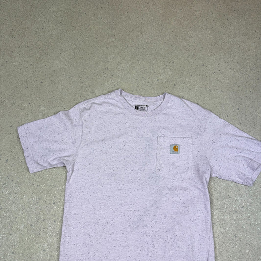 Carhartt T Shirt Small Loose Fit Pink Colourway Relaxed Fit Short Sleeve