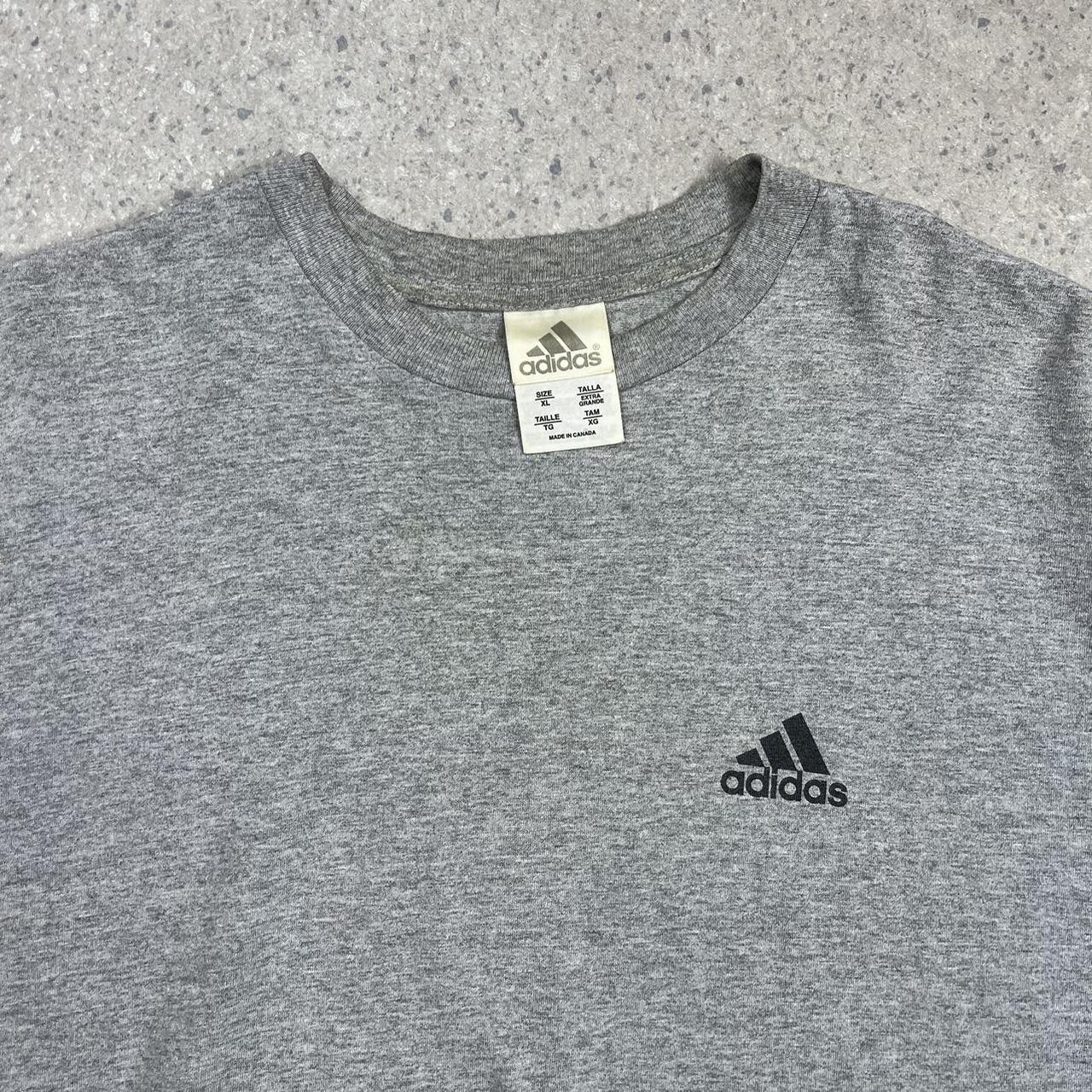 Adidas grey t shirt XXL