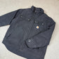 Carhartt Jacket Large Black Colourway Duck Canvas Embroidered Logo