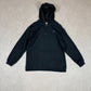 Champion 1/4 Zip Hoodie Medium Black Colourway Embroidered Logo