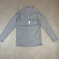 Carhartt 1/4 Zip Jumper S / M Grey Lightweight Long Sleeve