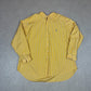 Ralph Lauren Shirt 4XLT Yellow Striped Classic Fit Long Sleeve